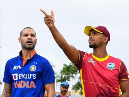 IND vs WI, 2nd ODI  Live Updates : Avesh Khan making his ODI debut, West Indies have won the toss and they've decided to bat first, know Playing XI  | IND vs WI, 2nd ODI  Live Updates : एक बदलासह भारतीय संघ आज वेस्ट इंडिजचा सामना करणार; यजमान नाणेफेक जिंकून प्रथम फलंदाजीला येणार 