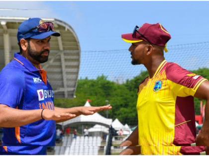 IND vs WI 2nd T20I has been postponed to another one hour. The play will start at 11PM IST, punjab kings tweet goes viral | IND vs WI 2nd T20I Live : राता लंबिया! भारताच्या सामन्याला आणखी उशीर, खेळाडूंचे किट्स अद्यापही पोहोचले नाहीत; जाणून घ्या अपडेट वेळ 