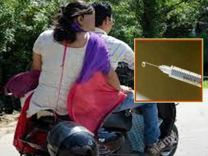 Horrible! extra marital Affaire with rickshaw driver; wife planned to murder husband on moving two-wheeler injects her husband with an poison injection; But... | हॉरिबल! रिक्षावाल्याच्या नादापायी चालत्या दुचाकीवर पत्नीने इंजेक्शन टोचून पतीचा काटा काढला; पण...