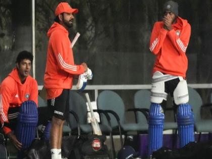 India vs Afghanistan: Team India have a funny take on their chilling training session in Mohali. | मोहालीच्या थंडीत भारतीय खेळाडू गारठले; BCCI चा व्हिडीओ सोशल मीडियावर व्हायरल