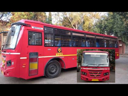 Three years later, the first bus was ready; Aurangabad will give 261 new ST buses to the state | औरंगाबाद देणार राज्याला नव्या २६१ ‘लाल परी’; पहिल्या बसचा मान नाशिकला