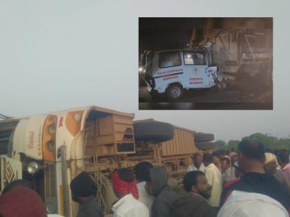 10 people died in two fatal accidents in Beed district | बीड जिल्हा हादरला; दोन भीषण अपघातात १० जणांचा मृत्यू