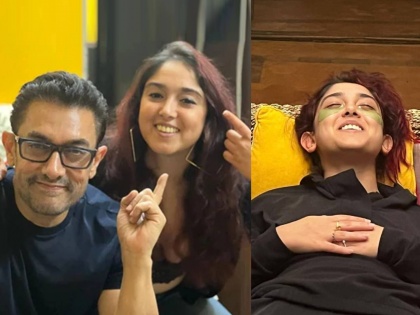 Aamir Khan s daughter Ira Khan trolled for sharing photo with cigarette in her mouth | "आमिर खानची लेकच असं करु शकते" आयराला 'तो' फोटो शेअर करणं पडलं महागात