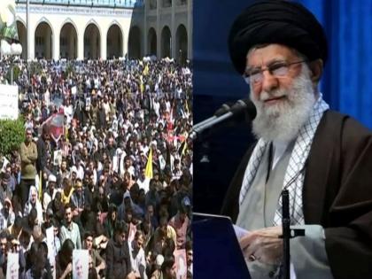 iran israel tension irans supreme leader ayatollah ali khamenei speech on hassan nasrallah These are 10 Points from Khamenei's Speech" | "इस्रायलला इशारा, अरब मुस्लिमांकडे मागितली साथ...; खामेनेईंच्या भाषणातील हे 10 मुद्दे आहेत खास