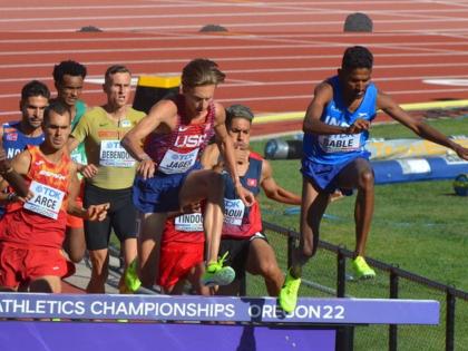 World Athletics Championships 2022 : Avinash Sable qualifies for the finals of the 3000m steeplechase with the seventh-best timing in the heats of 8 minutes 18.75 seconds | Avinash Sable, World Athletics Championships 2022 : महाराष्ट्राच्या अविनाश साबळेची अंतिम फेरीत एन्ट्री, अखेरच्या २०० मीटरमध्ये लावला जोर अन्... 