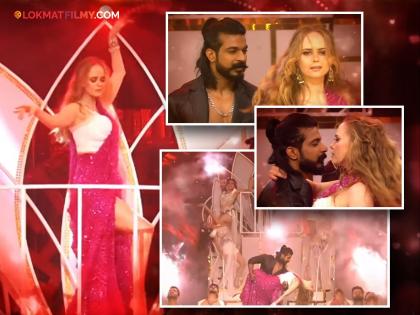 Bigg Boss Marathi Season 5 : Pardesi Girl and Rangda Gadi's Romance, Irina-Vaibhav's Sizzling Dance on Grand Finale Stage | परदेसी गर्ल आणि रांगड्या गडीचा रोमान्स, ग्रँड फिनालेच्या मंचावर इरिना-वैभवचा धमाकेदार डान्स