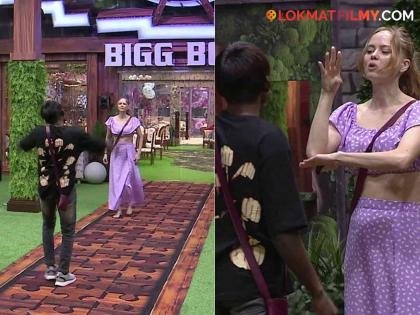 Bigg Boss Marathi Season 5 : Irina Girwatey Marathi lessons in 'Bigg Boss Marathi' house | Bigg Boss Marathi Season 5 : 'बिग बॉस मराठी'च्या घरात इरिना गिरवतेय मराठीचे धडे