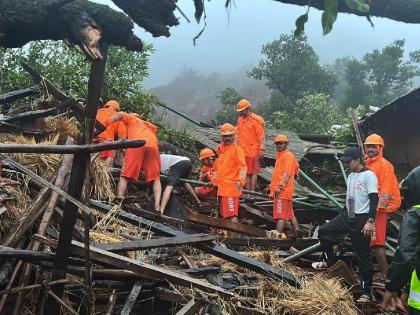 Irshalwadi: Death toll rises to 27; 5 more bodies found; 78 people are still under the rubble | इर्शाळवाडी : मृतांचा आकडा २७ वर; आणखी ५ मृतदेह सापडले; अद्याप ७८ जण ढिगाऱ्याखाली