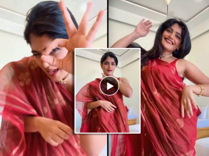 isha keskar dance on pushpa 2 song angaro sa with marathi song twist video goes viral | ईशाने फॉलो केला ट्रेंड! श्रीवल्लीच्या 'अंगारो सा' गाण्यात दाखवला मराठमोळा ठसका, व्हिडिओ एकदा पाहाच