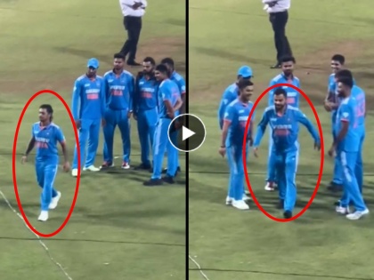 Video Ishan Kishan imitates Virat Kohli walk then Kohli responds after India Asia Cup triumph | Video: इशान किशनने केली विराटच्या चालण्याची नक्कल, नंतर किंग कोहलीने काय केलं पाहा...