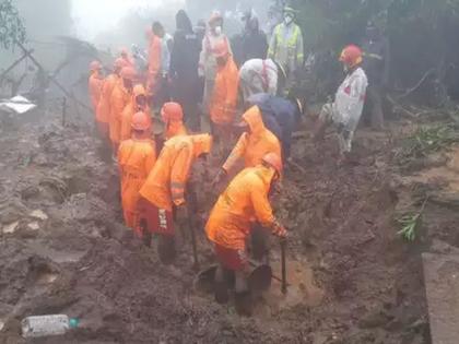 Third day of Irshalwadi disaster, rescue operation begins; Information that 86 people are still trapped | इर्शाळवाडीत दुर्घटनेचा तिसरा दिवस, बचावकार्य सुरु; अजूनही १०७ लोक अडकल्याची माहिती