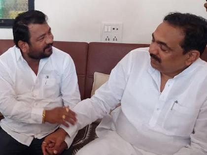 Jayant Patil-Anandrao Pawar meeting in Islampur, NCP-Shiv Sena alliance to be discussed | इस्लामपुरात जयंत पाटील-आनंदराव पवार यांची भेट चर्चेत, राष्ट्रवादी-शिवसेना आघाडी होणार?