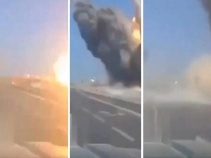 Iran-Israel war breaks out! Missiles strike Israel for 40 minutes, shocking video goes viral! | इराण-इस्त्रायल युद्ध पेटले! ४० मिनिटे इस्रायलवर क्षेपणास्त्रांचा मारा, थरकाप उडवणारे व्हिडिओ व्हायरल! Iran-Israel war breaks out! Missiles strike Israel for 40 minutes, shocking video goes viral! | इराण-इस्त्रायल युद्ध पेटले! ४० मिनिटे इस्रायलवर क्षेपणास्त्रांचा मारा, थरकाप उडवणारे व्हिडिओ व्हायरल!