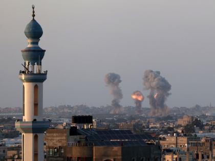 Israel's heavy counterattack on Hamas; 198 killed, 1600 wounded in Gaza | हमासवर इस्रायलचा जोरदार पलटवार; गाझामध्ये १९८ ठार, १६०० जखमी