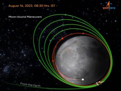Chandrayaan-3 completes all lunar bound manoeuvre, gears up for propulsion and lander module separation