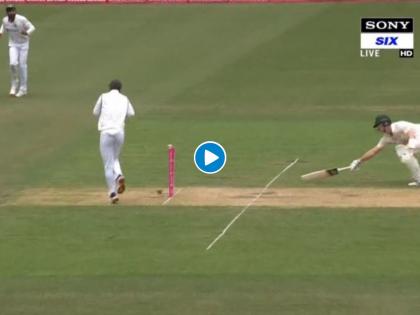 India vs Australia, 3rd Test : A bullet throw Come from Ravindra Jadeja gets the centurion Steve Smith OUT, Video  | India vs Australia, 3rd Test : चिते की चाल, बाझ की नजर और जडेजा का थ्रो...; सर जडेजानं ऑस्ट्रेलियाला दणाणून सोडलं, Video 