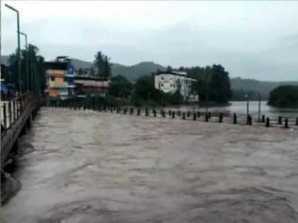 Rise in water level of rivers in Ratnagiri district due to arrival of rains | रत्नागिरी जिल्ह्यात पावसाच्या आगमनाने नद्यांच्या पाणीपातळीत वाढ