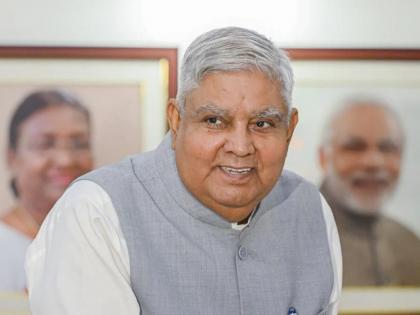 Jagdeep Dhankhar resigns from the post of Vice President; Decision taken due to health reasons | जगदीप धनखड यांचा उपराष्ट्रपतीपदाचा राजीनामा; प्रकृतीच्या कारणास्तव निर्णय Jagdeep Dhankhar resigns from the post of Vice President; Decision taken due to health reasons | जगदीप धनखड यांचा उपराष्ट्रपतीपदाचा राजीनामा; प्रकृतीच्या कारणास्तव निर्णय