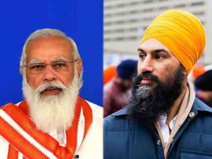 canadian leader jagmeet singh said modi govt must stop stoking anti muslim sentiment | “मोदी सरकारने मुस्लिमविरोधी भावना भडकवणे थांबवले पाहिजे”; कॅनडातील नेत्याचा घणाघात