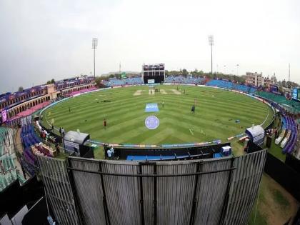 Threat of bombing Jaipur Sawai Mansingh Stadium police launched a search operation | "शक्य असेल तर वाचवा..."; ऑपरेशन सिंदूरचा उल्लेख करत जयपूरमधील स्टेडियम उडवून देण्याची धमकी Threat of bombing Jaipur Sawai Mansingh Stadium police launched a search operation | "शक्य असेल तर वाचवा..."; ऑपरेशन सिंदूरचा उल्लेख करत जयपूरमधील स्टेडियम उडवून देण्याची धमकी
