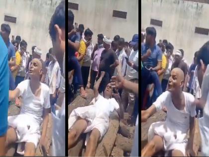 Son halts mother's cremation in Jaipur for silver bangles | आईच्या मृत्यूनंतर चांदीच्या बांगडीसाठी मुलाने अंत्यविधी रोखून धरला; स्मशानभूमीत गोंधळ घातला... Son halts mother's cremation in Jaipur for silver bangles | आईच्या मृत्यूनंतर चांदीच्या बांगडीसाठी मुलाने अंत्यविधी रोखून धरला; स्मशानभूमीत गोंधळ घातला...
