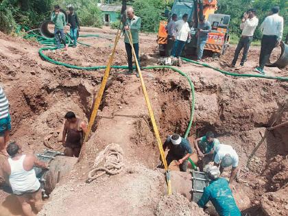 Hush...water pipeline repair complete, water supply to old city off for 29 hours | हुश्श...जलवाहिनीची दुरुस्ती पूर्ण, जुन्या शहराचा पाणीपुरवठा २९ तास बंद