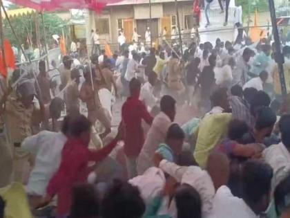 Jalana lathi charge: Big action of the state government in the case of Jalna lathicharge, the Superintendent of Police Tushar Doshi has been On compulsory leave | जालना लाठीमारप्रकरणी राज्य सरकारची मोठी कारवाई, पोलीस अधीक्षकांवर उगारला बडगा 