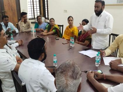 Jalgaon: Shiv Sena Shinde faction targets municipal election, corporator meeting, strategy to increase strength in city | Jalgaon: शिवसेना शिंदे गटाचे लक्ष्य मनपा निवडणूक, नगरसेवकांची बैठक, शहरात ताकद वाढविण्याची व्यूहरचना 