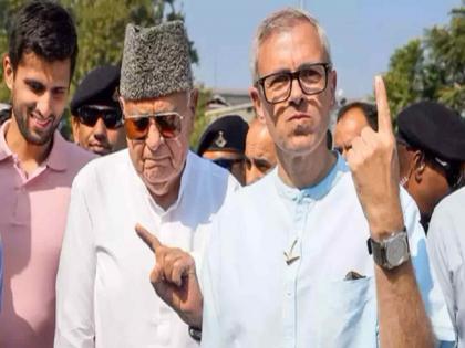 JKNC Omar Abdullah will be the next Chief Minister of Jammu and Kashmir Farooq Abdullah announced after victory | ओमर अब्दुल्ला होणार जम्मू-काश्मीरचे मुख्यमंत्री; विजयानंतर फारुख अब्दुल्लांची घोषणा