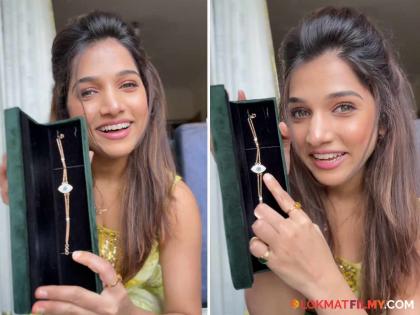 janvhi killekar buys gold braclet on diwali has special connection with bigg boss marathi | जान्हवी किल्लेकरने दिवाळीला बनवलं सोन्याचं ब्रेसलेट, 'बिग बॉस'शी आहे खास कनेक्शन, म्हणाली...