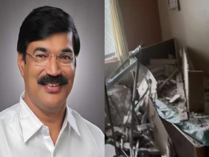 The ceiling of Vikram Sawant MLA residence in Mumbai collapsed | मुंबईत विक्रम सावंत यांच्या आमदार निवासातील खोलीचे छत कोसळले