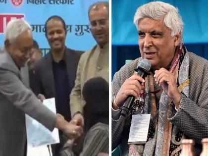 'मी हिजाबच्या विरोधात, पण नितीश कुमारांनी माफी मागावी', 'त्या' घटनेवर जावेद अख्तर संतापले - Marathi News | 'I am against hijab, but Nitish Kumar should apologize unconditionally', Javed Akhtar got angry over 'that' incident | Latest national News at Lokmat.com