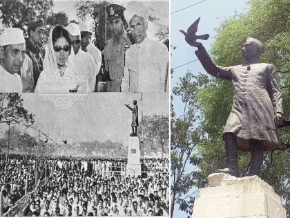 Actress Meenakumari gifted Pandit Jawaharlal Nehru's statue to Chhatrapati Sambhajinagar's citizens 57 years ago | अभिनेत्री मीनाकुमारींनी ५७ वर्षांपूर्वी छत्रपती संभाजीनगरकरांना दिला नेहरूंचा पुतळा भेट