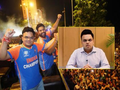 BCCI Secretary Jay Shah congratulates the Indian cricket team on winning the ICC T20 World Cup, read here details | अखेर Jay Shah यांनी रोहितच्या भवितव्याचा निर्णय घेतला; ४ जणांना वर्ल्ड कप समर्पित केला