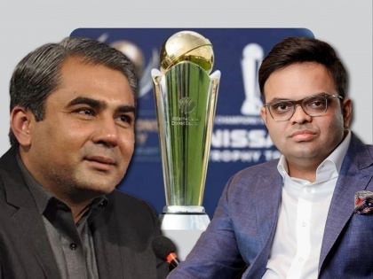 pakistan cricket board chief mohsin naqui says we will host champion trophy in pakistan and also we talk with jay shah  | चॅम्पियन्स ट्रॉफीच्या आयोजनाबद्दल जय शहांशी चर्चा झाली; PCB अध्यक्षांनी दिली महत्त्वाची माहिती 