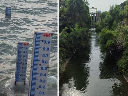 Within a month the picture changed; Jayakwadi Dam in dead stock at 75 percent, discharged today for Majalgaon Dam | महिन्याभरात मृतसाठयातील जायकवाडी धरण ७६ टक्क्यांवर, आज माजलगावसाठी केला विसर्ग