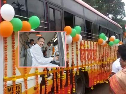 File a case against NCP MLA Jayant Patil who drives ST buses, BJP demanded to file a case | जयंत पाटलांना 'लालपरी' चालवण्याचा मोह अंगलट येणार?; भाजपने गुन्हा दाखल करण्याची केली मागणी