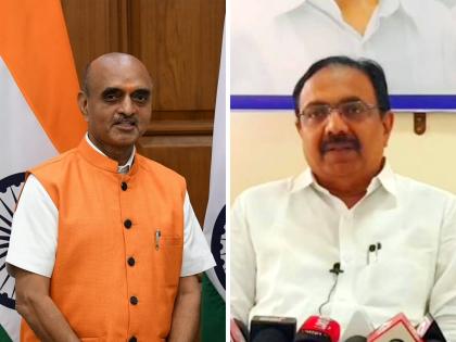 BJP vs NCP Jayant Patil challenges Bhagwat Karad to show documents or stop lying | BJP vs  NCP, Jayant Patil: "एक तरी कागद दाखवा नाही तर खोटं बोलणं बंद करा"; Bhagwat Karad यांना खुलं 'चॅलेंज'