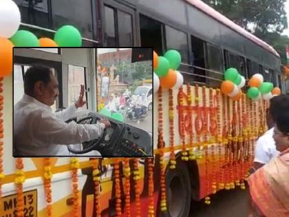 If it is a crime to drive ST bus to celebrate Amrit Mahotsav of the country, then the government should take action says NCP State President Jayant Patil | ..तर खुशाल गुन्हा दाखल करा, राष्ट्रवादीचे प्रदेशाध्यक्ष जयंत पाटलांचे सडेतोड उत्तर