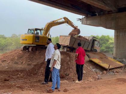 One lane of Chimbal flyover to be open to all by June; MLA Rudolph Fernandes reviewed the work | चिंबल उड्डाणपुलाची एक लेन जूनपर्यंत सर्वांसाठी होणार खुली; आमदार रुडॉल्फ फर्नांडीस यांनी घेतला कामाचा आढावा