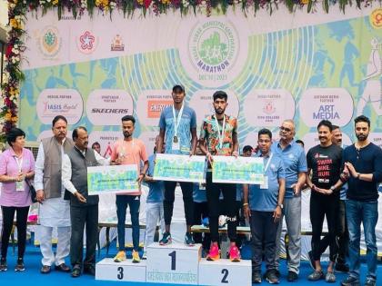 Gorkha Regiment dominates Vasai Virar Marathon; Tirtha Pun first in the 42 km Vasai Virar Marathon | वसई विरार मॅरेथॉनवर गोरखा रेजिमेंटचे वर्चस्व; ४२ किलोमीटर वसई विरार मॅरेथॉनमध्ये तीर्था पुन पहिला