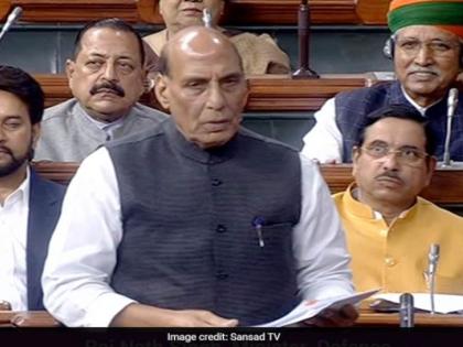 India repulses Chinese intruders; Explanation of Rajnath Singh in Lok Sabha | चीनच्या घुसखोरांना भारताने पिटाळले; राजनाथ सिंहांचे लोकसभेत स्पष्टीकरण