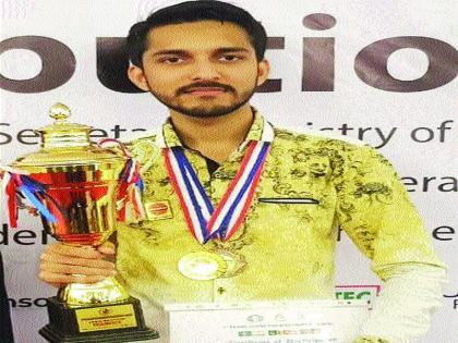 Thane Nubair Shah Shaikh's gold performance in SAARC brainstorming competition | सार्कबुद्धिबळ स्पर्धेत ठाण्याच्या नुबैरशाह शेख याची सुवर्ण कामगिरी