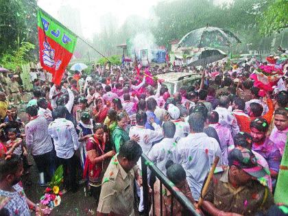 BJP dominates Panvel with Navi Mumbai | नवी मुंबईसह पनवेलवर भाजपचे वर्चस्व