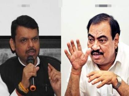 The situation in the state is getting out of hand, Devendra Fadnavis should resign'; Eknath Khadse's demand | 'राज्यातील परिस्थिती हाताबाहेर जातेय, फडणवीसांनी राजीनामा द्यावा'; एकनाथ खडसेंची मागणी