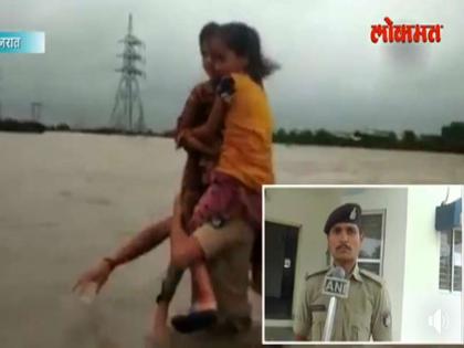 Bahadur prithviraj Jadeja said, "She" Chimkuli came to me and ... of Gujrat police morbi | बहाद्दर पृथ्वीराज यांनी कथन केली आपबिती, 'ती' चिमुकली माझ्याजवळ आली अन्...