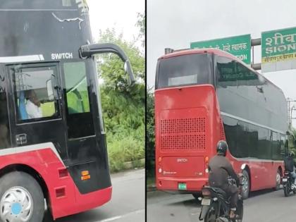 By the end of September, ten to fifteen AC electric double decker buses will enter the service of passengers. | मुंबईकरांचा प्रवास होणार गारेगार; सप्टेंबरअखेरीस १५ इलेक्ट्रिक डबल डेकर बस धावणार