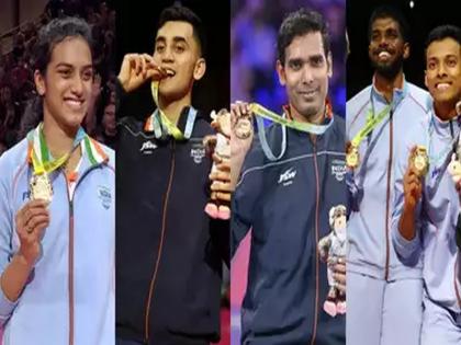 The final day of the Commonwealth Games was golden; Indians won four gold medals | राष्ट्रकुल स्पर्धेचा अखेरचा दिवस सुवर्णमय; भारतीयांनी पटकावली चार सुवर्णपदके