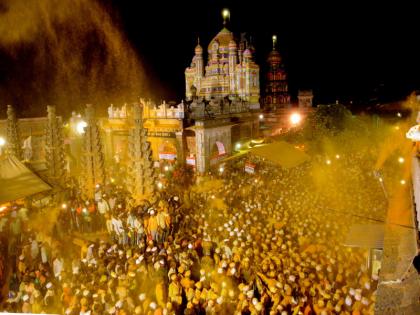 Yelkot Yelkot Jay malhar roaring sound at Jejuri Nagari | येळकोट येळकोट जयमल्हार गर्जनेने दुमदुमली जेजुरी नगरी 