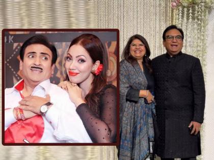 jethalal aka actor Dilip Joshi attended Ira Khan s reception party paparazi asks where is babita ji | 'बबिताजी कुठे आहेत?' पापाराझींच्या प्रश्नावर जेठालालने दिलं उत्तर, पोट धरुन हसाल